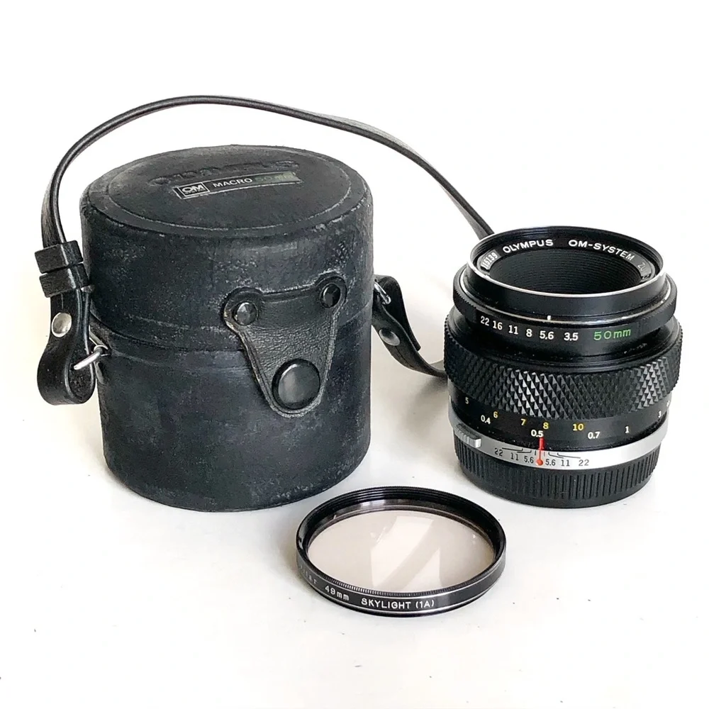 OLYMPUS OM-SYSTEM ZUIKO AUTO-MACRO 50mm F2 + AUTO 25 OMマウント